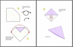 TRIANGULAR BOOKMARK - SQUARE-2