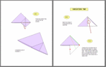 TRIANGULAR BOOKMARK - SQUARE-4