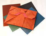 Wallet.  August 2007.  

Designed and folded by Rosemary Lyndall Wemm.