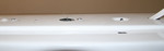 Outside top.  Note 'light pipe' (set) button sticking through.