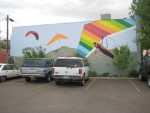Apparently Lakeview likes hang gliders.